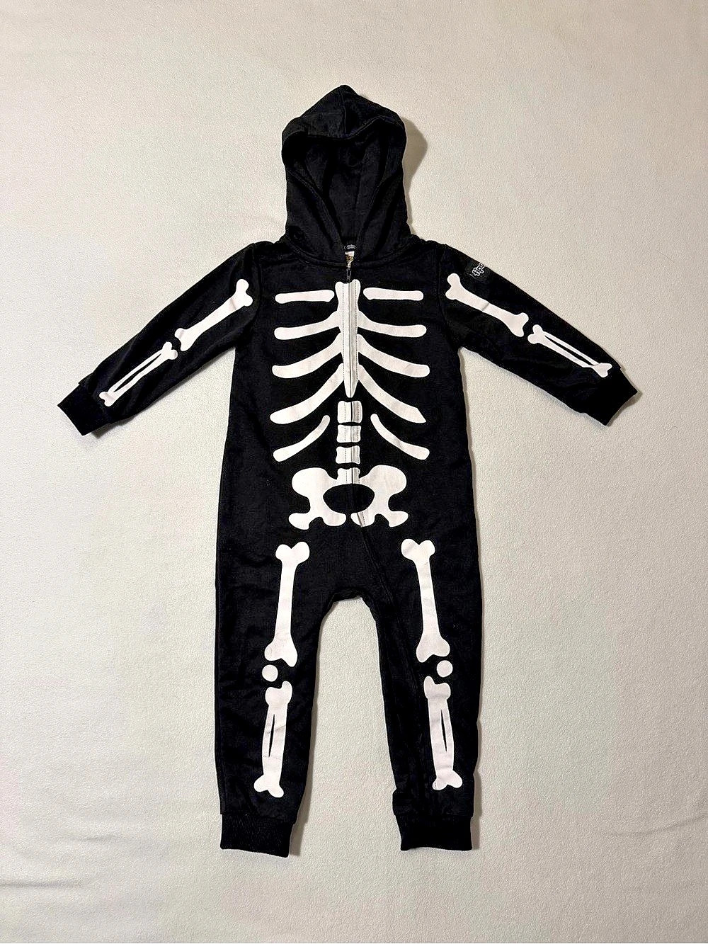Tipsy Elves Kids Skeleton Costume Jumpsuit 2T